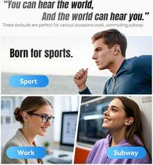 Sports Set 7in1 Set, Smartwatch, 1.83-Inch Full Touch Screen Display, Supports Message And Call Answering Smartwatch, Two Watch Straps, Ear Clip Headphones, Headphone Inflator, Watch Charging Head+2-Meter Data Cable Monitoring, Sports Pedometer, Information Reminder, Suitable For IPhone And Android Phones, Smart Wristband Fitness Watch, Gifts For Women And Men's Friends, Birthday Gifts - 彩色 - 查看 3