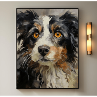 Ilustración personalizada de retrato familiar, regalo de Navidad personalizado, dibujo a partir de foto, póster