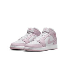 Nike Air Jordan 1 Mid (GS) 女款休闲运动鞋，DQ8423-608 - 顏色 - 查看 6