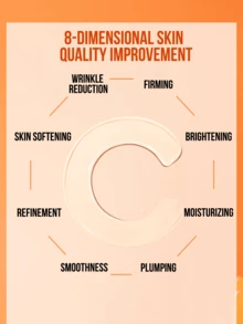 Maybelline FIT ME FLUSH TINT 2X VITAMIN C #03 NATURAL TONE 5/30ml, Double Vitamin C² Double Brightening, 8-Dimensional Skin Improvement, Triple Essence Infused (Hyaluronic Acid 24H Hydration, Vitamin C Bright Essence Infused (Hyaluronic Acid 24H Hydration, Ivenmin C Bright Essence Infused (Hyaluronic Acid 24H Hydration, Pamnad C Brightening. 3-Step Easy Application (Warm-Press-Pat) for Bright Fair Skin, Ideal for Daily Hydrating & Radiance Boost, Essential Item for Daily Skin Caring and Makeup Use - 美寶蓮早C管素顏霜 03 - 查看 8