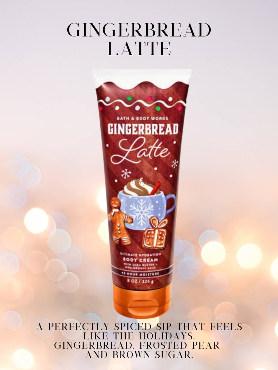 Bath & Body Works Bath And Body Works BBW Body Lotion Body Cream Body Care Fragrance - 薑餅拿鐵 - 查看 1