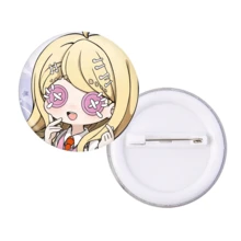 1 Stück 4,4 cm/1,73 Zoll süßer Anime-Charakter Anstecknadel, Knopfbrosche, Kleidungszubehör, Taschenzubehör, geeignet zum Sammeln, interessante Geschenke für Freunde
