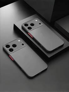 1 件哑光黑色和深绿色苹果保护壳套装 - 黑色带铝箔心形吊饰/纯绿色，超薄保护套，适用于 Apple 17/17 Air/17 Pro/17 Pro Max/16/15/14/13/12/11 Pro Max、Galaxy S24 Ultra/S23/S22/S21/S20，美观礼物 - 黑色 - 查看 9