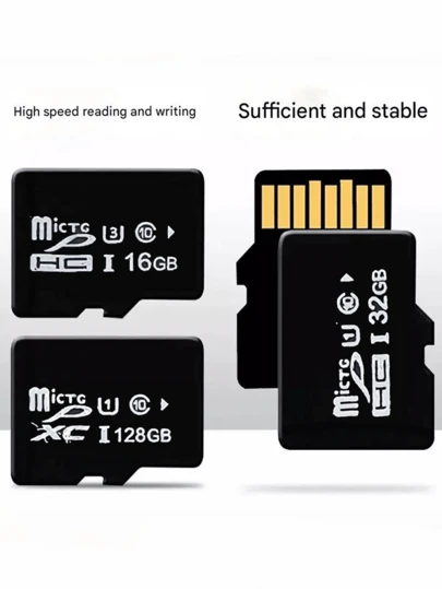 1张迷你TF/SD卡，容量可选：256GB、128GB、64GB、32GB、16GB、8GB、4GB，高速闪存TF/SD卡，超高速便携式外置硬盘，大容量高速外置硬盘，设计简洁，存储可靠，适用于游戏玩家、学生、专业人士，兼容iPad、Windows、iOS（USB 3.0）