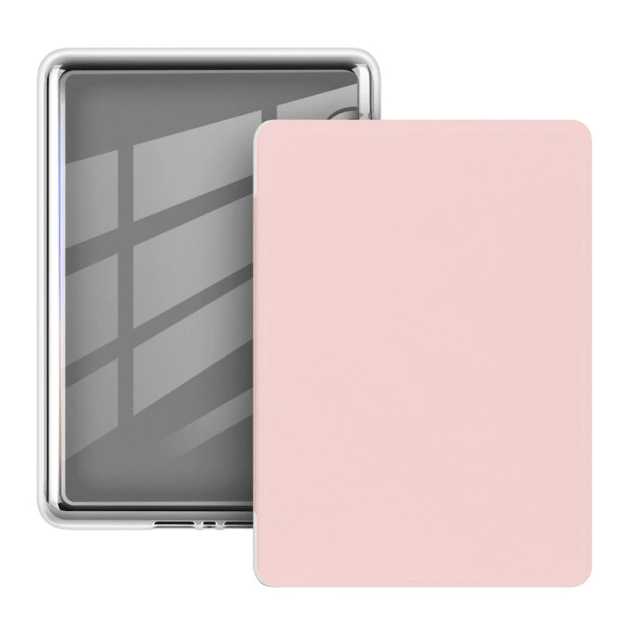 Magnetic Acrylic Case Cover For Kindle 11th, 10th, And 12th Generation 2022 KPW6543 (2024) 6-Inch - 粉色 - 查看 1