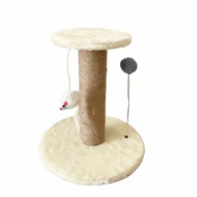1pc Cat Climbing Frame, Cat Climbing Rack, Cat Entertainment Supplies, Durable, Non-Shedding, Warm Cat Tower With Jumping Platform And Sleeping Area, Multi-Layer Design, Comprehensive Cat Supplies, Small Cat Tree With Cat Toy, Natural Sisal Cat Scratch Board Provides Soft Habitat For Kittens And Adult Cats, Cat Scratch Board With Bed, Indoor Cat Tree Tower