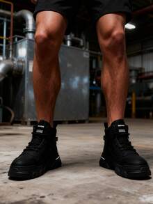 Men Treking Boots - Black - View 7
