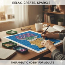 Star Wars 15*15厘米星球大战大师级5D钻石画，卡通水晶圆钻DIY钻石刺绣，挂饰（不含画框），适合作为情人节礼物、生日礼物、新年礼物