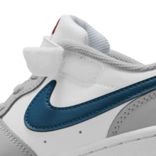 Nike COURT BOROUGH LOW 2 (PSV) 女款篮球休闲鞋 BQ5451-117 - 白 - 查看 10