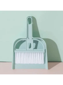 Cute Mini Broom & Dustpan Set | Desktop Cleaning Essential - Stylish & Useful - 藍色 - 查看 5
