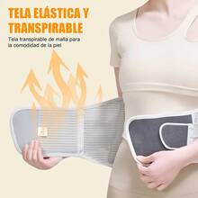 Cinturón de soporte lumbar - Soporte de espalda para dolor de espalda, ciática, escoliosis, disco herniado con correas de soporte ajustables - Soporte de espalda baja para hombres y mujeres - M - Ver 8