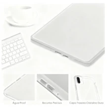 Magnetic Acrylic Case Cover For Kindle 11th, 10th, And 12th Generation 2022 KPW6543 (2024) 6-Inch - 黑色 - 查看 4