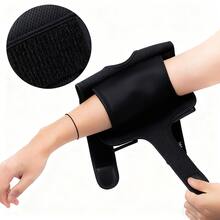 Arm & Elbow Brace For Arm Protection, Elbow Joint Support, Stabilization, Impact Resistance, And Prevention Of Arm Injuries, Outdoor Sports Elbow Brace - màu đen - Xem 1