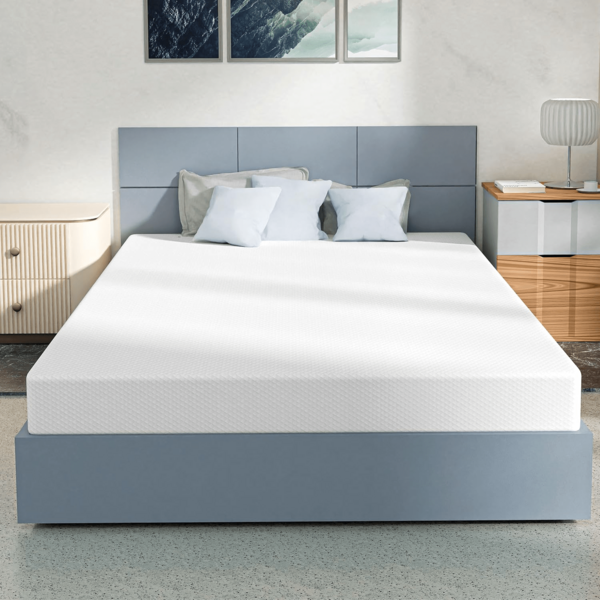 5 Inch Twin Size Memory Foam Mattress Topper,Memory Foam Bed Topper For Back Pain Relief,Cooling Gel No Odor Mattress Pad