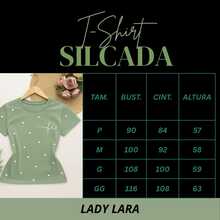 Women's 100% Cotton Blouse With "Faith" Print And Mini Hearts – Comfort And Delicacy - 橄欖綠 - 查看 4