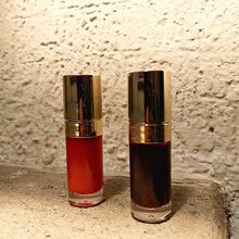 XINSON Brillo Labial Gloss Oil Lip Espejo Brillante, Aceite De Labios Claro Y Cristalino Tipo Jalea, Borra Finas Líneas Y No Es Pegajoso Ni Se Desvanece De Color. Hidratación Duradera con Color Con Aplicador Grueso Aromas Frutales Gege Bear - Set 2 - Ver 2