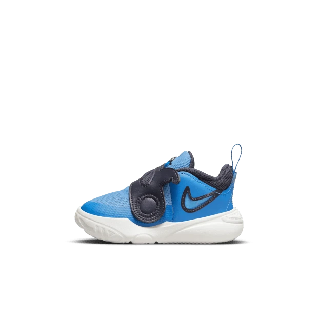 Zapatillas casuales Nike TEAM HUSTLE D 11 LIL (TD) para mujer, DV8993-400 - Azul/Azul marino - Ver 1