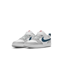 Nike COURT BOROUGH LOW 2 (PSV) 女款篮球休闲鞋 BQ5451-117 - 白 - 查看 6