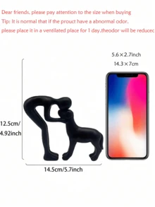 1件狗狗雕塑，家居装饰，可爱狗狗雕像，适用于办公室、客厅、卧室、家中，宠物爱好者纪念礼物 - 彩色 - 查看 7