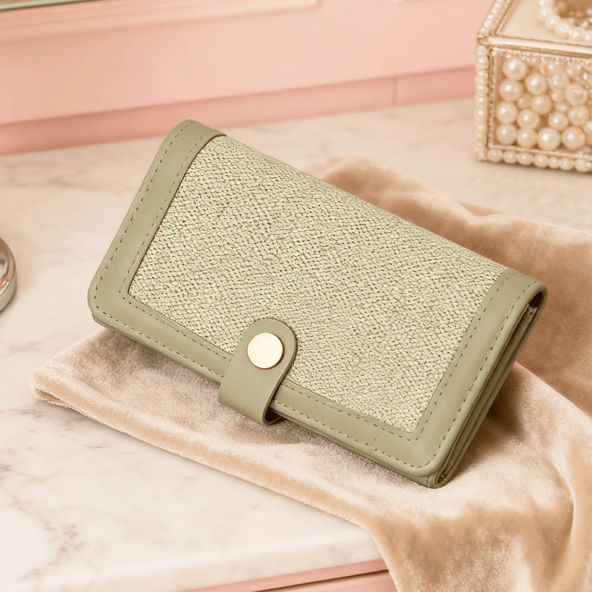 Long Wallets - Mint Green - View 6
