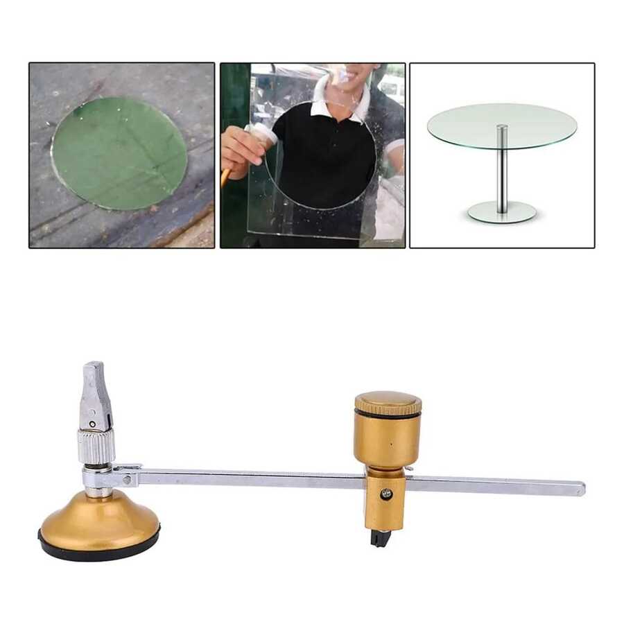 Cortador Circular De Azulejos De Vidrio Y Cerámica Con Brúju - Multicolor - Ver 1