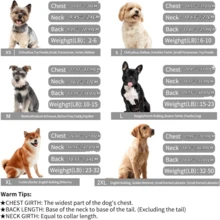 1 Áo len cho chó, Áo len cổ lọ đan ấm áp cho mùa đông Giáng sinh, Thích hợp cho chó săn thỏ Greyhound, chó Whippet, chó Labrador và các giống chó nhỏ/trung bình/lớn khác - Đỏ - Xem 3