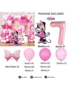 Mickey Mouse Foil Balloons Princess Birthday Party Decorations Room Decor Birthday Gifts ,Valentine's Day Party Supplies,Back-To-School Balloons