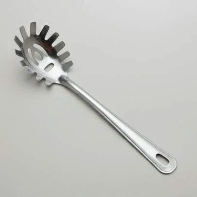 Pegador Massa Inox 23cm Espaguete Macarrão Cozinha Profissional Resistente Utensílio