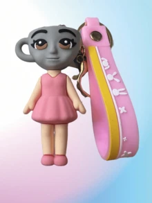 Y2K Italian Brain Rot Animal Keychains, Cute Hanging Decorations, Funny Cartoon Character Pendants, Creative Small Gifts, Bag Charms, Best Friend And Couple Gifts, Car Accessories, Gothic Bag Accessories, ID Card Holder Lanyard, Car Accessory Bags, Charms, Christmas Car, Teacher/Sister Gift Ideas (Keychain Color Random) - Multicolor - View 7