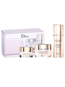 Christian Dior Capture Totale 女士美容三件套（面部护理+面部精华+眼霜）2盎司/60毫升+1.69盎司/50毫升+0.5盎司/15毫升 - 彩色 - 查看 1
