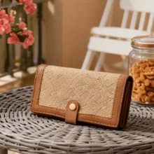 Long Wallets - Mocha Brown - View 1