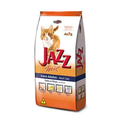 Ração para gatos Jazz Mix 1Kg