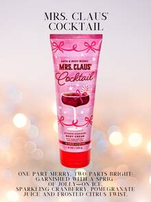 Bath & Body Works Bath And Body Works BBW Body Lotion Body Cream Body Care Fragrance - كوكتيل السيدة كلوز - مشاهدة 1