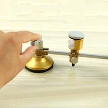 Glass Cutter Compasses Circular Cutting Cutter with Suction Cup Circle - Multicolor - Ver 8