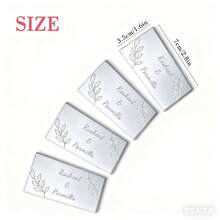 个性化婚礼回礼 定制亚克力镜面巧克力回礼 金镜或银镜 回礼不包含巧克力 返校季 圣诞节礼物标签装饰 永恒的爱 单身派对回礼 - 彩色 - 查看 39