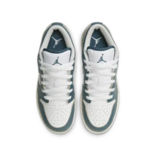 Nike Air Jordan 1 Low SE (GS) Women's Sneakers, Casual Shoes, FQ8041-300 - Green - View 5