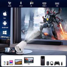 Proyector Android Mini Portatil Smart Tv 4k Hd Led 1080p 12000 Lm Proyector Profesional Baratos Con Wifi Y Bluetooth - Blanco - Ver 6