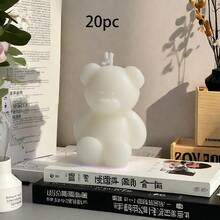 30/20/9/4pcs Cute Mini Bear Smokeless Scented Candle, Perfumed Bedroom, Long-Lasting Household, Female Birthday Gift, DIY Handmade Scented Candle, Ins Home Bedroom Decoration, Hand Gift Scented Candle, Baby Christening Gifts, Christmas Gifts, Luxury Decor, Decorative Candles, Gifts For Women, Wedding Favor Scented Candles, Christmas Gifts For Her - Multicolor - View 36