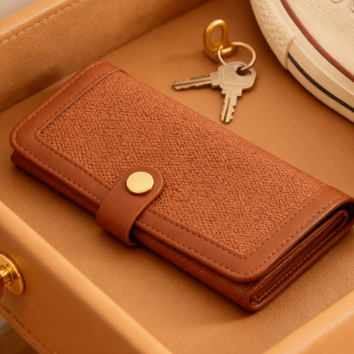 Long Wallets - สีน้ำตาล - ดู 5