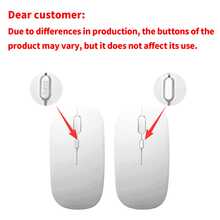 Wireless Bluetooth Mouse For Laptop / Mac Book / IPad, Compatible With IPhone (IOS13.1.2 And Later), Noiseless Mini Mouse Compatible With Android/ Windows/Linux