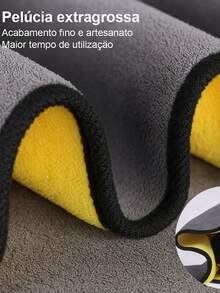Premium Automotive Microfiber Flannel Cloth For Car Washing And Polishing - 多種顏色 - 查看 2