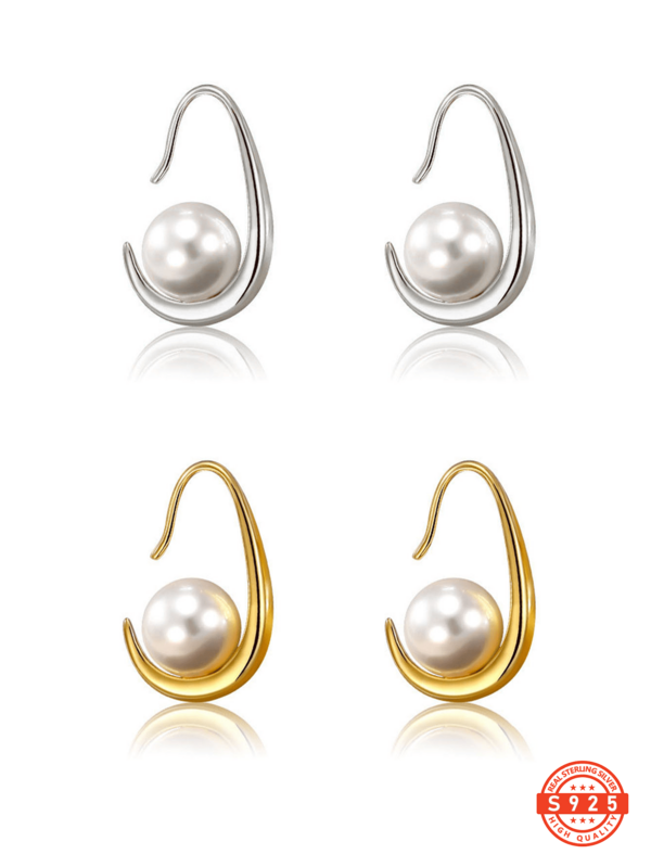 زوج من أقراط الفضة الإسترليني عيار 925 مرصعة بالماس الصغير على شكل فراشة، هدية عيد الحب أنيقة وجميلة، تصميم فريد على طراز الكلية، أقراط حلقية أنيقة وجميلة مرصعة بالزركونيا، مناسبة للحفلات والهدايا والارتداء اليومي، تأتي في علبة هدايا فاخرة