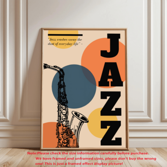 1pc, Canvas Poster, Modern Art, Jazz Manuscript Poster, Employee Music Star Poster, Music Lover Poster, Living Room Wall Art, Wall Decoration, Ideal Gift, Winter Decor Wall Arts, Posters, Hangable, Suitable For Home Decor, Wall Decor, Bathroom Decor, Bedroom Decor, Living Room Decor, Kitchen Decor, Office Decor - Canvas Material (Optional Frame)