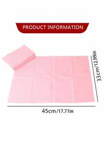 125pcs/50pcs/25pcs Disposable Dental Bibs Triple-Layer Waterproof Tattoo Bibs, Suitable For Dentists Or Medical Tray Covers And Nail Salon Table Covers. - Multicolor - View 8