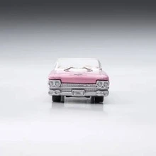 Burago 1:64 Scale 1959 Cadillac Sports Car Diecast Model Alloy Car Toy, Gift For Boys And Collectors - Pink - View 5