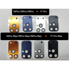兼容 14 Pro/15 Pro/16 Pro/14 Pro Max/15 Pro/16 Pro Max 相机镜头，这款小工具可将您的手机变成兼容 17 Pro/17 Pro Max 的手机，瞬间拥有全新手机。铝合金边框提供稳固支撑，防刮屏幕保护，适用于日常、办公、居家等各种场合。手机屏幕保护膜，防水防震防摔防刮。 - 彩色 - 查看 7