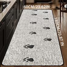 Covor Premium din Flanel cu Temă Animală Sălbatică - Design cu Urși și Cerbi de Pădure, Antiderapant și Lavabil la Mașină, Pentru Living, Dormitor, Bucătărie și Mai Multe - Covor Versatil pentru Decorul Casei - Pentru Proprietari de Case și Iubitori de Animale - Perfect pentru o Ambianță Confortabilă și Caldă - Cadoul Ideal pentru Casă Nouă și Sărbători