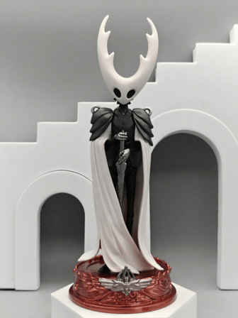 Figurine PVC du personnage de jeu anime Hollow Knight/Le Roi Pâle/L'Ombre/Quirrel - Hollow Knight. Décoration de collection, jouet, cadeau et ornement de collection pour les fans