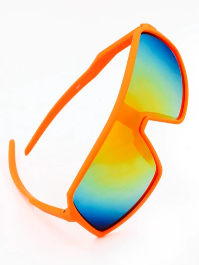 1 pieza de gafas para hombre y mujer | Gafas deportivas extragrandes para hombre y mujer | Gafas para actividades al aire libre como criket, ciclismo, sencderismo y pesca | Protección UV400 | Gafas envolventes para ciclismo