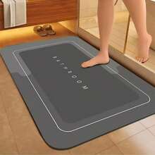 1/2 Piece Soft Non-Slip Bathroom Mat, Absorbent Silicone Bathroom Rug, Quick Dry Bath Mat, Halloween Decor Carpet, Room Decor Rug, Autumn Decor Carpet - Multicolor - View 16